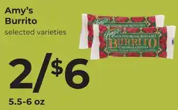 Lifethyme Amy's Burrito offer