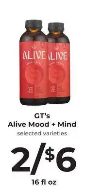 Lifethyme GT's Alive Mood + Mind offer