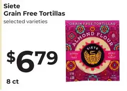 Lifethyme Siete Grain Free Tortillas offer