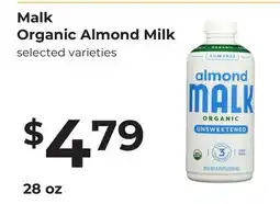 Lifethyme Malk Organic Almond Milk offer