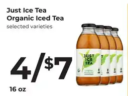 Lifethyme Just Ice Tea Organic Iced Tea offer
