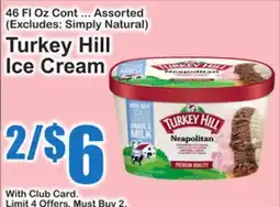 SuperFresh Turkey Hill Ice Cream offer