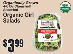 SuperFresh Organic Girl Salads offer