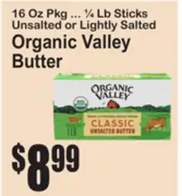 SuperFresh Organic Valley Butter offer