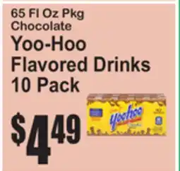 SuperFresh Yoo-Hoo Flavored Drinks offer