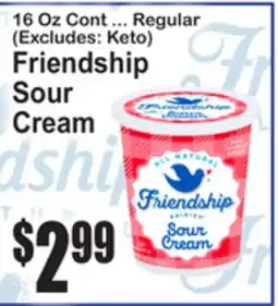 SuperFresh Friendship Sour Cream offer