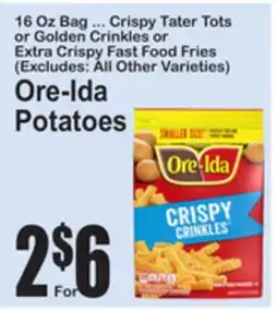 SuperFresh Ore-Ida Potatoes offer
