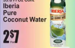 SuperFresh Iberia Pure Coconut Water offer