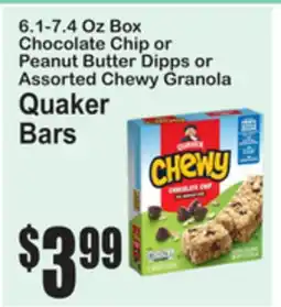 SuperFresh Quaker Bars offer