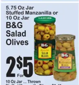 SuperFresh B&G Salad Olives offer