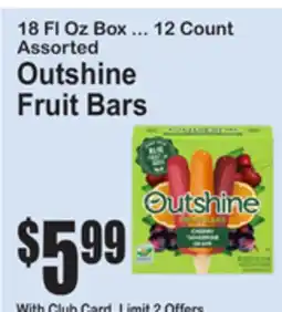 SuperFresh Outshine Fruit Bars offer