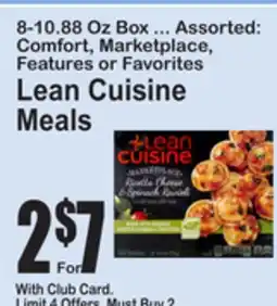 SuperFresh Lean Cuisine Meals offer