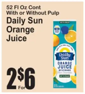 SuperFresh Daily Sun Orange Juice offer
