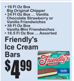 SuperFresh Friendly's Ice Cream Bars offer