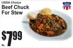 SuperFresh USDA Choice Beef Chuck For Stew offer