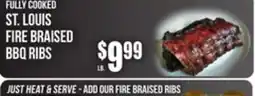 SuperFresh FULLY COOKED ST. LOUIS FIRE BRAISED BBQ RIBS offer