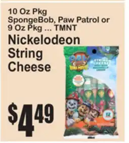 SuperFresh Nickelodeon String Cheese offer