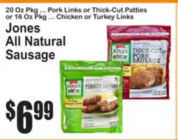 SuperFresh Jones All Natural Sausage offer