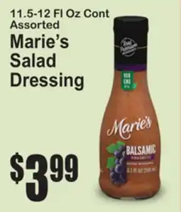 SuperFresh Marie's Salad Dressing offer
