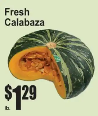 SuperFresh Fresh Calabaza offer