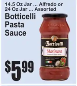 SuperFresh Botticelli Pasta Sauce offer