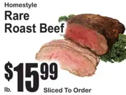 SuperFresh Homestyle Rare Roast Beef offer
