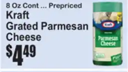 SuperFresh Kraft Grated Parmesan Cheese offer