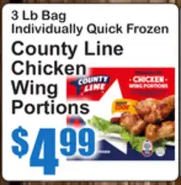 SuperFresh County Line Chicken Wing Portions offer
