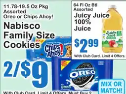 SuperFresh Nabisco Family Size Cookies offer