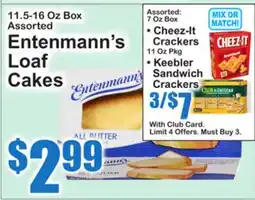 SuperFresh Entenmann's Loaf Cakes offer