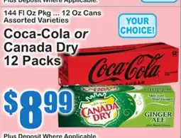 SuperFresh Coca-Cola or Canada Dry offer