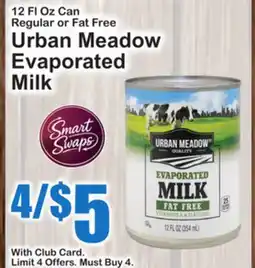 SuperFresh Urban Meadow Evaporated Milk offer