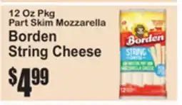 SuperFresh Borden String Cheese offer