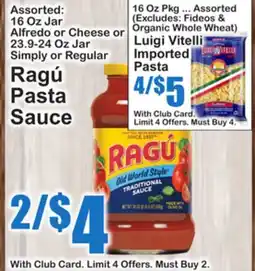 SuperFresh Ragú Pasta Sauce offer