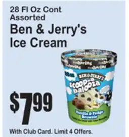 SuperFresh Ben & Jerry's Ice Cream offer