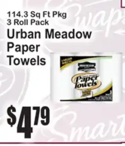 SuperFresh Urban Meadow Paper Towels offer