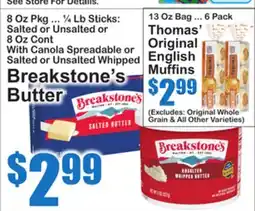 SuperFresh Breakstone's Butter offer