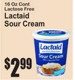 SuperFresh Lactaid Sour Cream offer