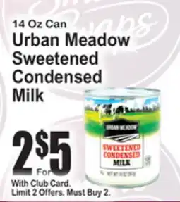 SuperFresh Urban Meadow Sweetened Condensed Milk offer