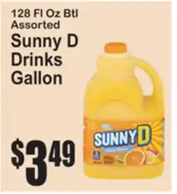 SuperFresh Sunny D Drinks Gallon offer