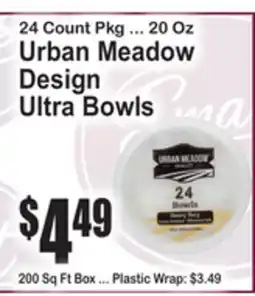 SuperFresh Urban Meadow Design Ultra Bowls offer