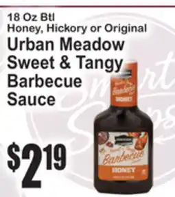 SuperFresh 18 Oz Btl Honey, Hickory or Original Urban Meadow Sweet & Tangy Barbecue Sauce offer