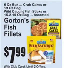 SuperFresh Gorton's Fish Fillets offer