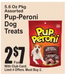 SuperFresh Pup-Peroni Dog Treats offer