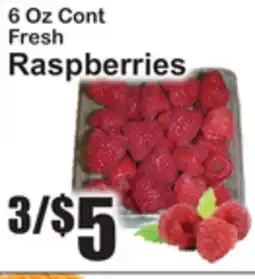 SuperFresh Fresh Raspberries offer