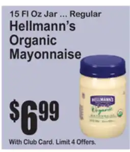 SuperFresh Hellmann's Organic Mayonnaise offer