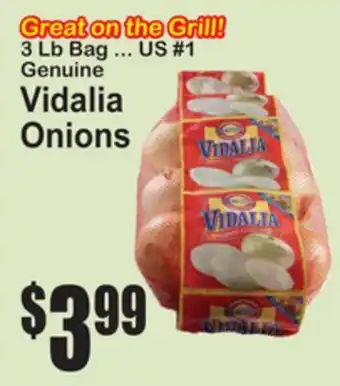 SuperFresh Genuine Vidalia Onions offer