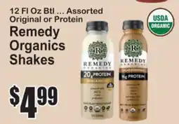 SuperFresh Remedy Organics Shakes offer