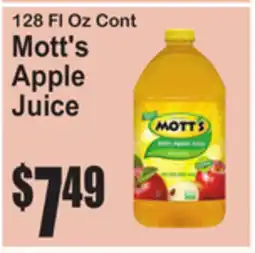 SuperFresh Mott's Apple Juice offer