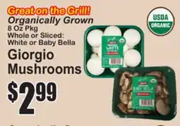 SuperFresh Organically Grown Giorgio Mushrooms offer